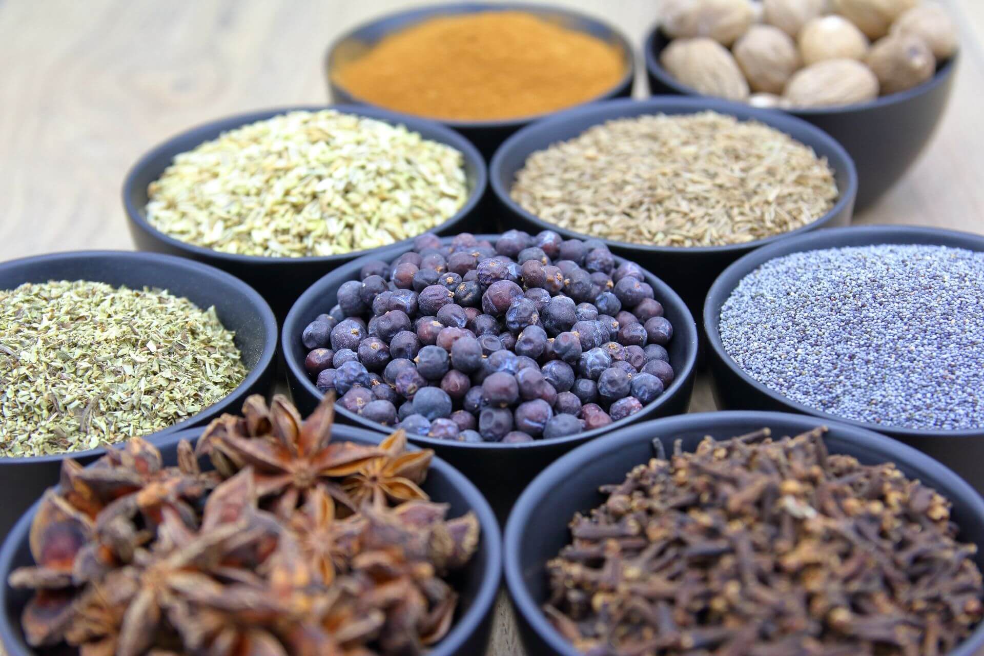 Colorful Indian spices